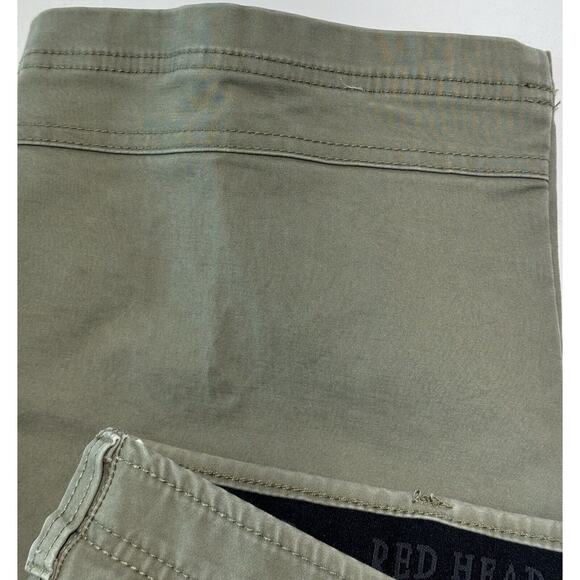 RED HEAD Field Trusted Olive/Tan Hunting Rugged Durable Pants Men's Size 42x30 - Picture 6 of 16